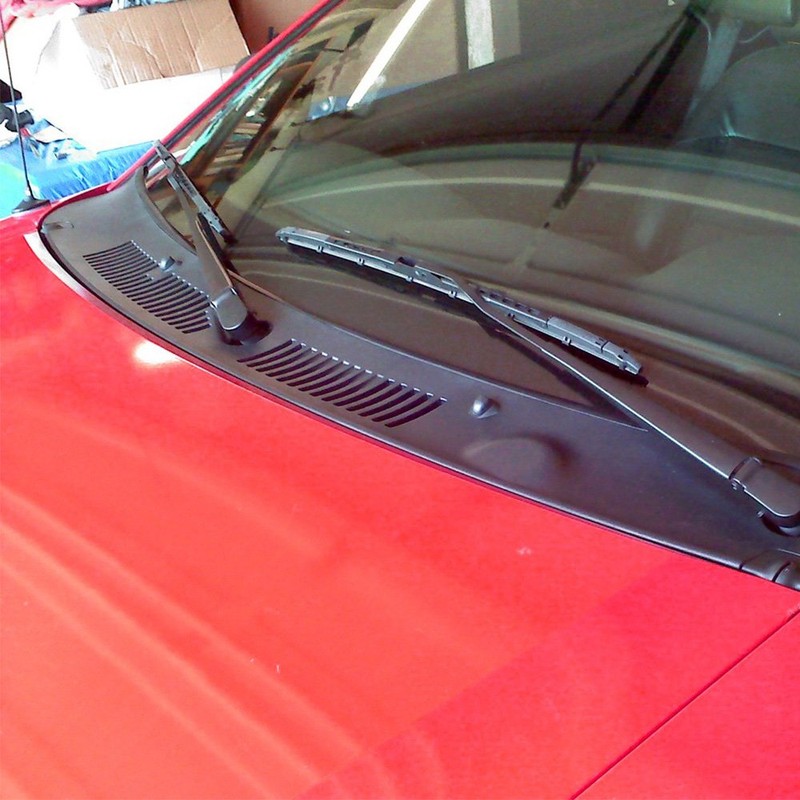 New 2-Piece Windshield Wiper Cowl Vent Grille Panel Hood Assembly