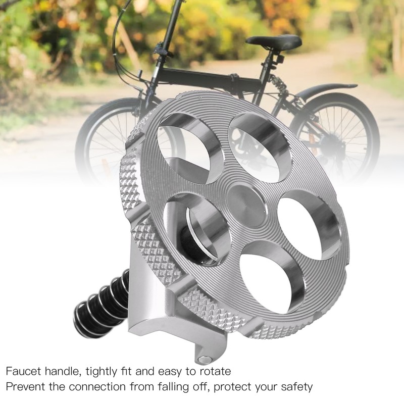 Folding Bicycle Aluminum Hingle Clamp C Buckle CNC Integrated for