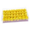 KOMBIUDA 36pcs Easter Plush Chicks Fluffy Mini Chicks Easter Ornament