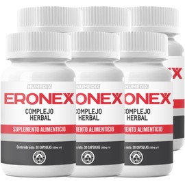 Eronex Frascos Arginina Zinc Suplemento Alimenticio 100 Natural