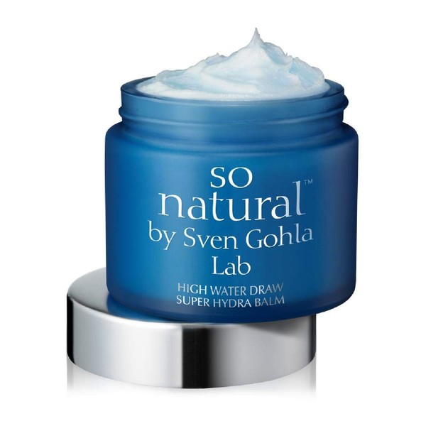 So Natural | Daily Facial Moisturizer Cream For Dry Skin | High Water Draw Super Hydra Balm | Both for Men and Women | 75ml (2.6oz)