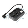 POLY POOL - PP2504;2XL Square Power Strip with 4 Multistandard
