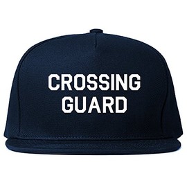 Kings Of NY Crossing Guard Snapback Hat Cap Navy Blue