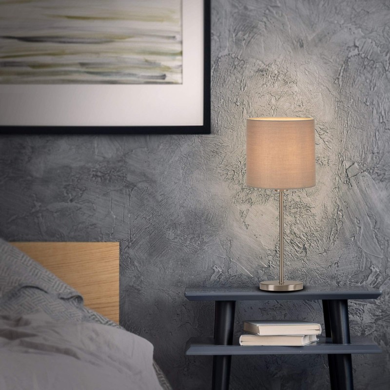 Briloner Leuchten Table Lamp / Bedside Lamp / Desk Lamp,