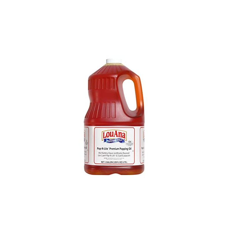 Louana Pop-N-Lite Premium Oil 1 Gallon (Pack of 4)