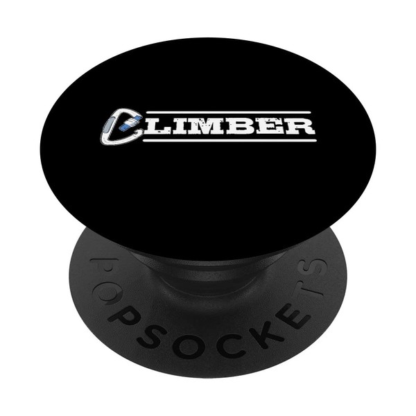 Proud Climber Rock Climbing Dome Alpinism Bouldering Wall PopSockets Swappable