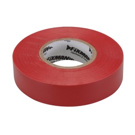 Fixman 191784 Insulation Tape 19 mm x 33m Red