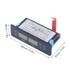 Digital Display Thermostat with Dual Sensors PID Temperature Controller for