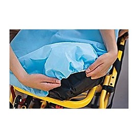 TIDI Products TID 980926 Tissue/Poly Equipment Drape Sheet, Latex Free, Blue, 40" W x 60" L (Pack of 100)