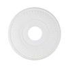 MY MIRONEY White PU Ceiling Medallion Decorative Ceiling Fan Medallion