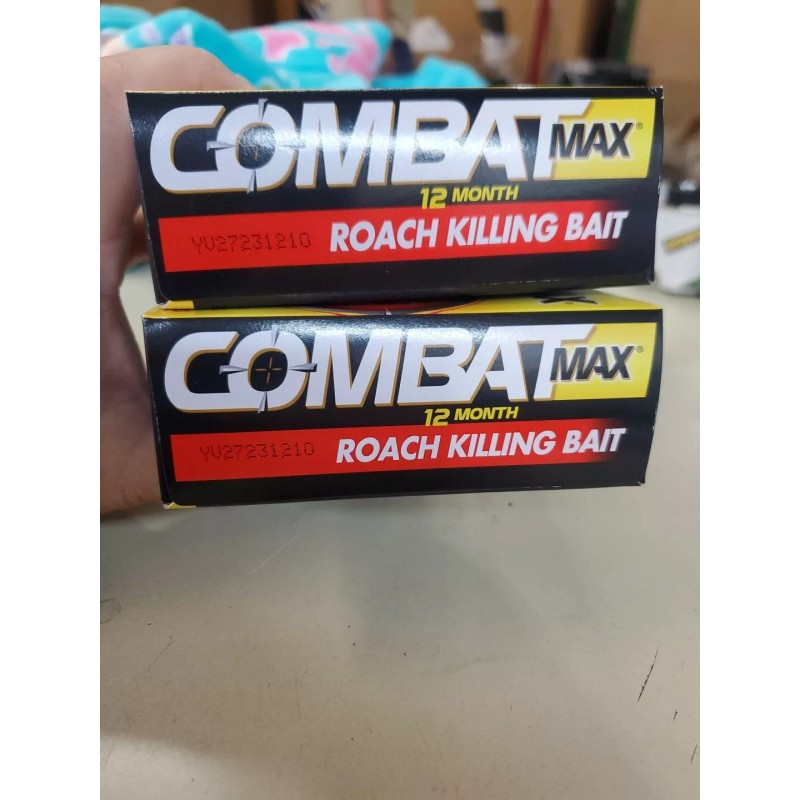 Combat LOT OF TWO Combat MAX ROACH KILLING BAIT STATION