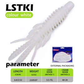 10 Pcs Soft Swimbait Lures, Shrimp Shape Soft Plastic Fishing Lures Kit, Bass Fishing Lure Swim Baits with 5 Color, for Fishing Trout, Crappie, Bass, Redfish, Freshwater, Saltwater