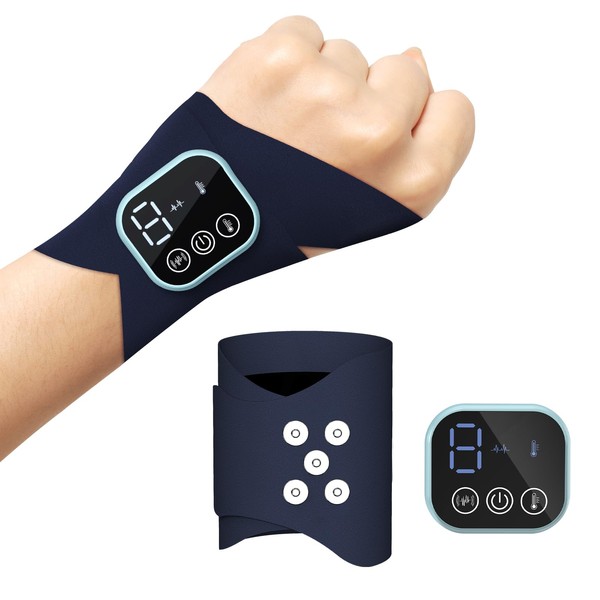 DASTOEJI DASTOEJI Cordless Wrist Massager with Heat, Hand Massager for