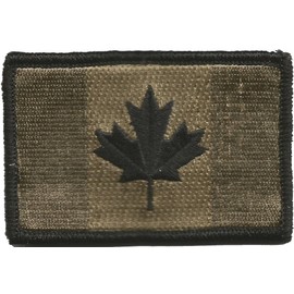 Canada Flag Tactical Patch - Coyote Tan