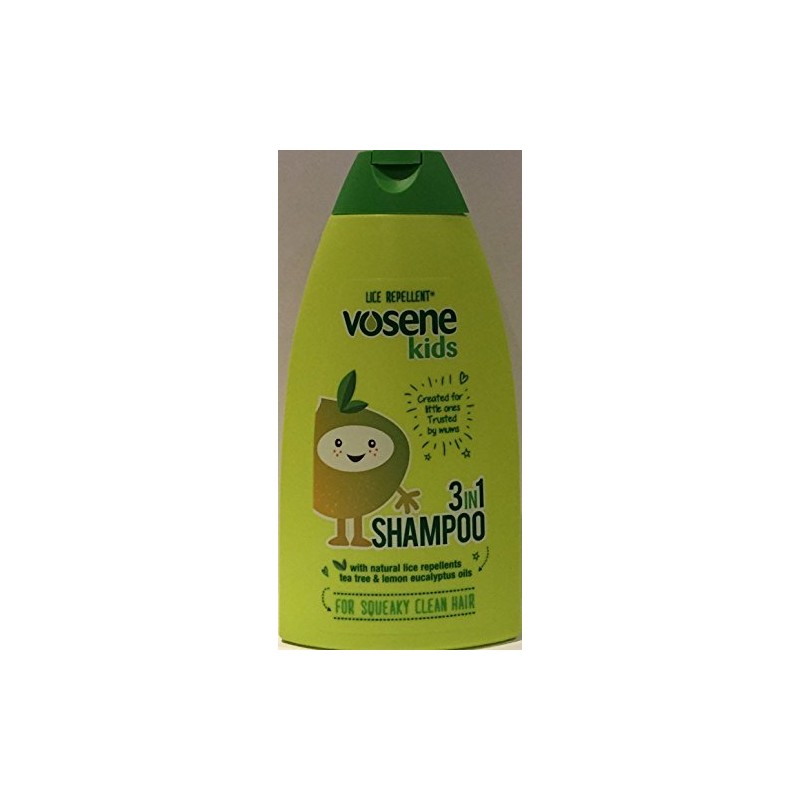 SIX PACKS of Vosene Kids 3in1 Conditioning Shampoo 250ml
