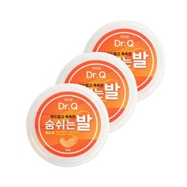 Dr. Q dead skin cells relief hypoallergenic summer daily foot care foot care breathing foot cream 100g 3 packs / 닥터큐 각질완화 저자극 여름 데일리 발관리 풋케어 숨쉬는 발 풋크림 100g 3개