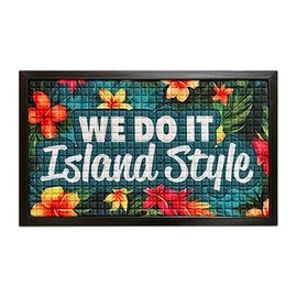 KC Hawaii Island Style Aloha Door Mat