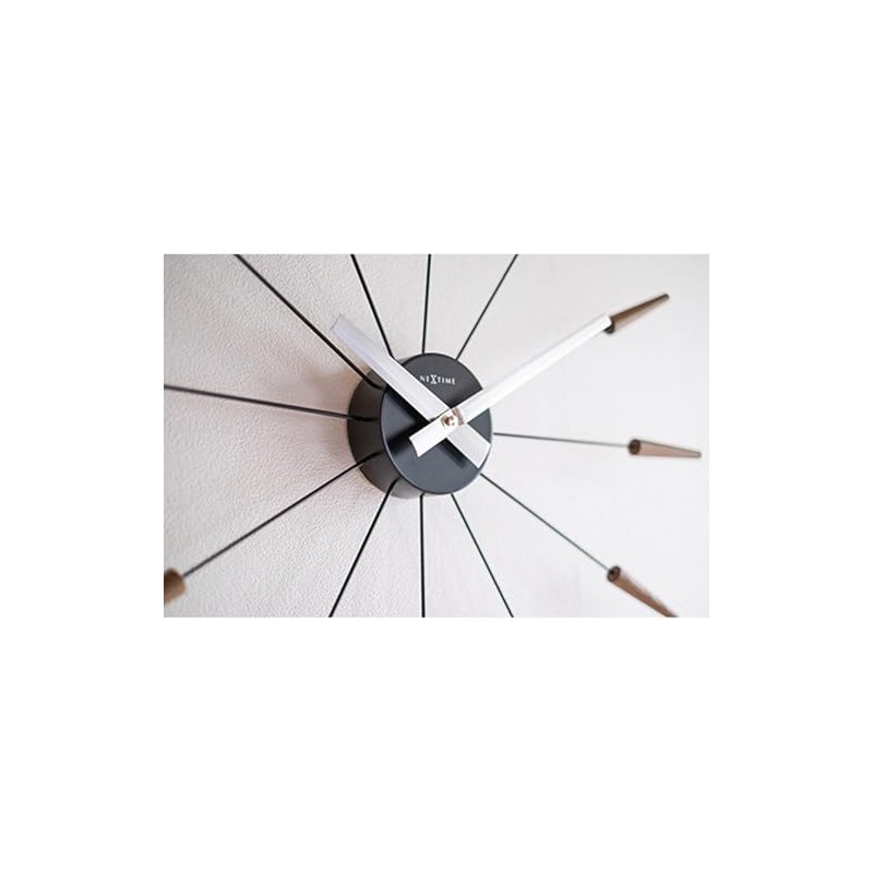 Elcomune NXT-J016 Radiant Clock corn Brown Wall Clock