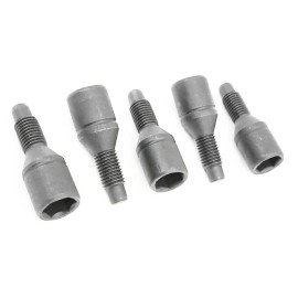 AAOK Set of Grooved WHEEL LUG BOLTS for 1935 - 1938 Harley Knucklehead UL 45 Rear