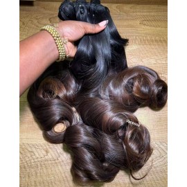 Top Raw Bundles Human Hair Vietnamese Burmese Curly Hair Cambodian Natural Wave Hair Curly Hair Bundles Human Hair Wholesalestyle: Bouncy Curly, color: natural color, Stretched Length: 22 Inches