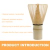 Matcha Whisk - 2-Piece Handmade Chasen Replacement Set. Each Bamboo