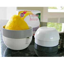Norpro THE BEST Small Lemon Lime Citrus Hand Juicer Squeezer.  Handy, and works great!