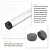 sourcing map 4pcs Rubber End Caps 160mm(6.3 inch) ID Vinyl