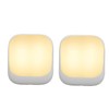 2pcs LED Sensing Night Light 2700K Soft White Plug in