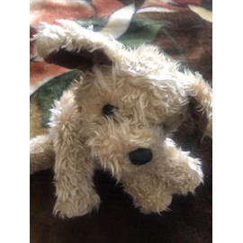 Ty Beanie Babies Classic Buddy Plush 1997 "TAFFY" the Shaggy Terrier Dog - 9"