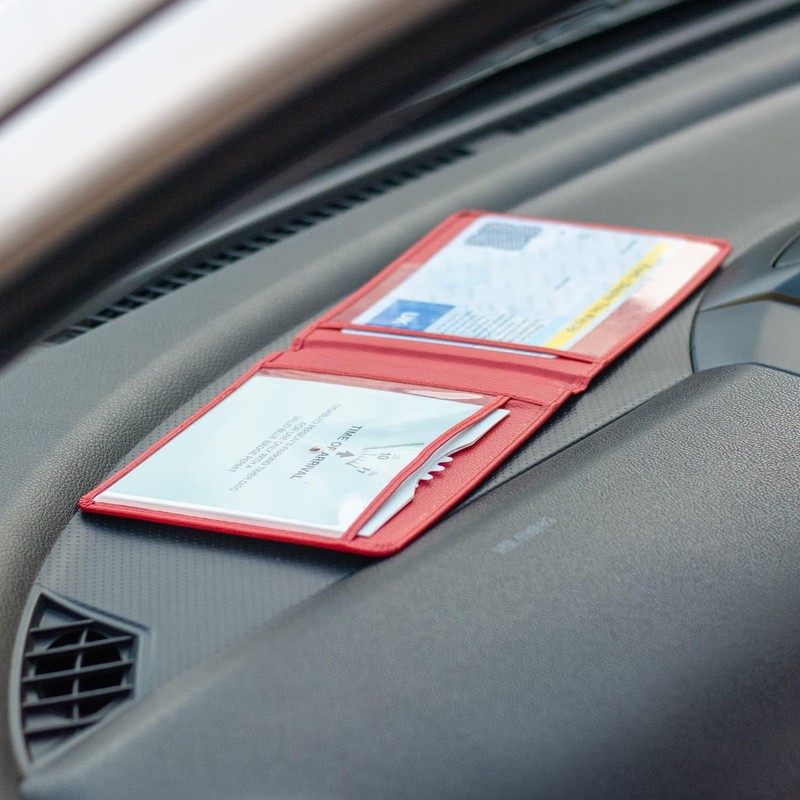 CKB LTD Black Disabled Badge Holder Wallet for Car Blue