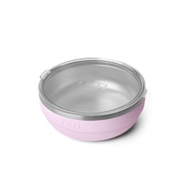 YETI Rambler Low Bowl, Vacuum Insulated, Stackable and Nestable Stainless Steel Bowl with Lid, 3.6 Quart, Navy