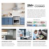 Cosmo Range Hood Filter Genuine Charcoal Filter (CFK1-TM)