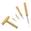 IKAAR 5 in1 Multi Mini Copper Hammer Multi-Function Screwdriver Small