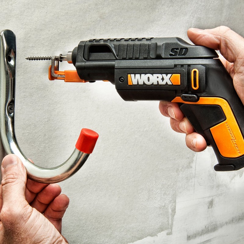 Worx 4V Electric Screwdriver, Rechargeable Cordless Power Screwdriver Set with