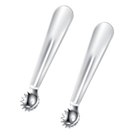 2PCS Tomato Stem Corer & Strawberry Huller - Stainless Steel Fruit & Vegetable Stem Remover Tool, Professional Kitchen Coring Tool for Berries, Tomatoes