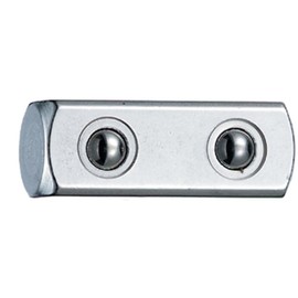 Stahlwille 59010005 Extra-Long Square Drive Connector 3/8" - 1/2" for Torque Wrenches and Insert Tools, Firmly Locked, Dual Usability, Made in Germany