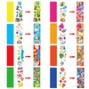 48Pcs Back to School Bookmarks Craft for Preschool Kids,DIY First