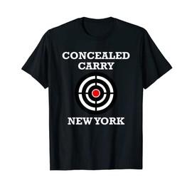 Concealed Carry License New York Hand Gun Rights T-Shirt