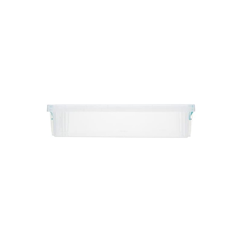 StoreStack 2.2 Litre Storage Box with lid W370xD110xH80mm Clear
