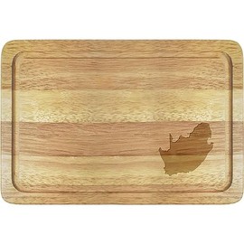 'South Africa Country' Wooden Chopping/Cutting Board (WB00070480)