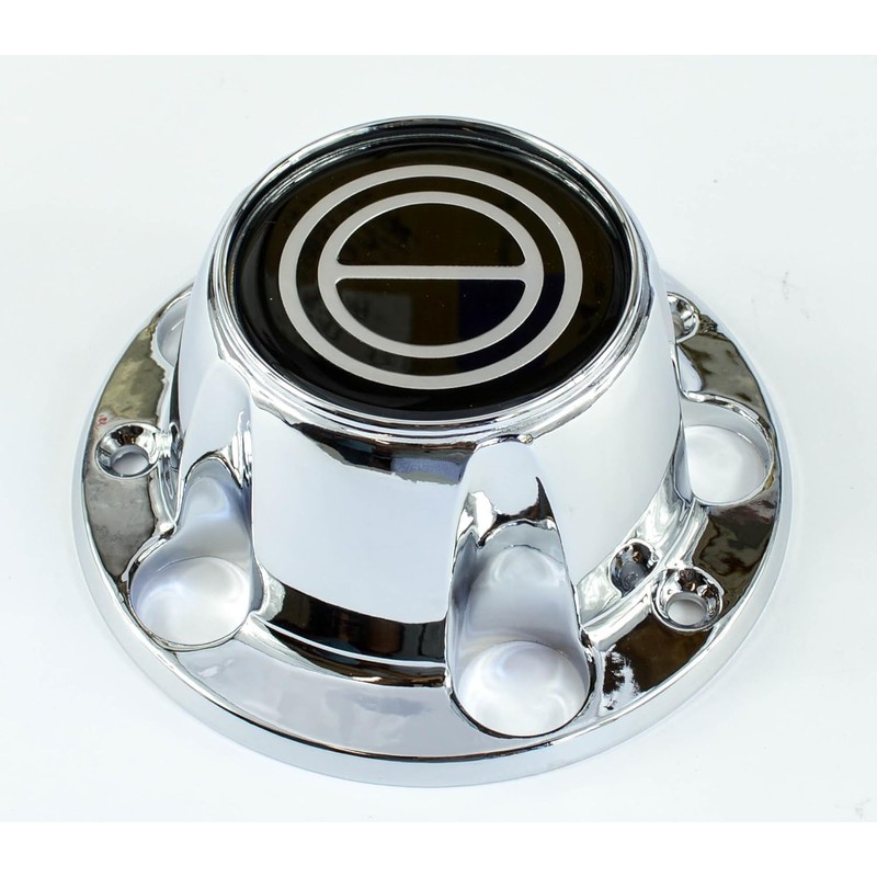 1980-1996 F150 Bronco Van Chrome Wheel Hub Center Caps Black