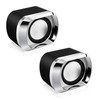 1 Pair Mini Desktop Speaker Multifunction Stereo Sound Strong Bass