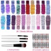 Chunky Brillo Holográfico Cosmético Grueso 200g 20 Colores