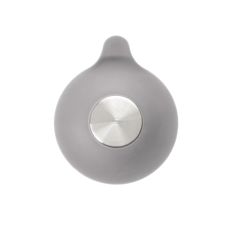 OXO Good Grips Silicone/Stainless Steel Tub Stopper, Grey