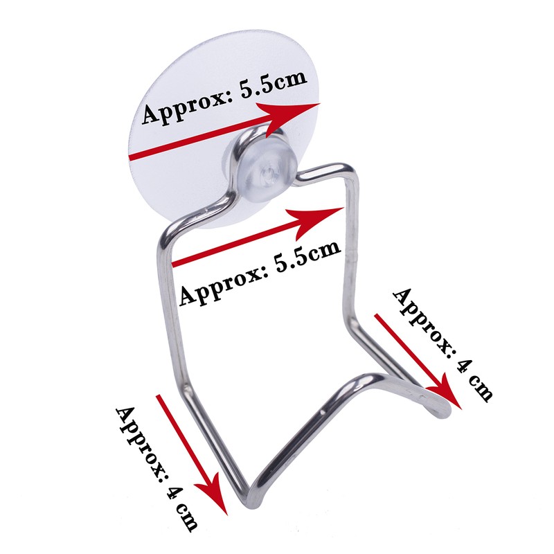 ltwhome ventosa Soporte para esponja de acero inoxidable para cocina,