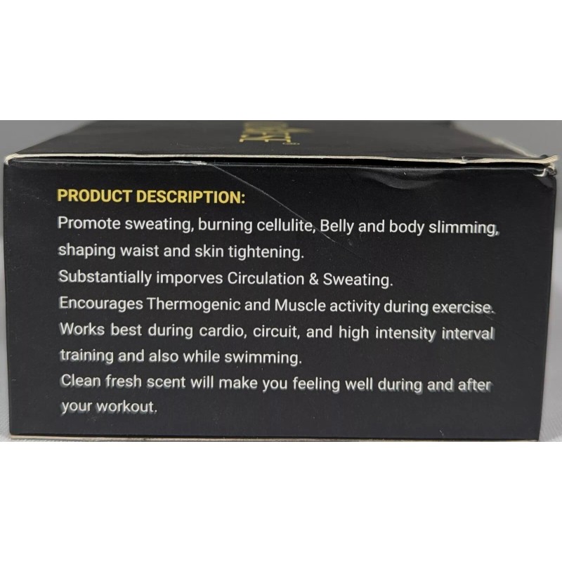 Aofse Sweat Enhancer Cream Workout Enhancer, 3.53 oz. - EXP: