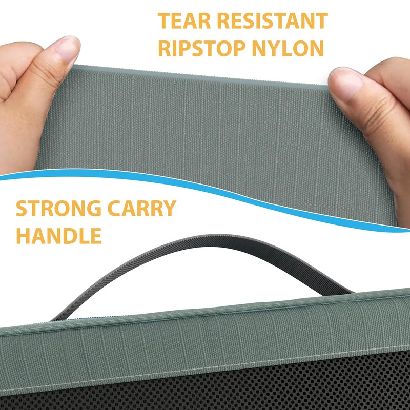 Serentify Extra Deep Compression Packing Cubes for Suitcases - 6PCS