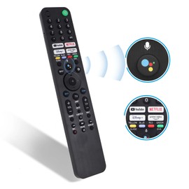 RMF-TX520U for Sony Smart TV & Bravia TV with Voice Control - Replacement Remote for Sony 2019-2023 XBR/KD/XR Series, X80J, X85J, X90J, A80J etc - 1 Year Warranty