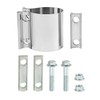 2.75 Inch 2.75" Butt Joint Exhaust Band Clamp Sleeve Stainless