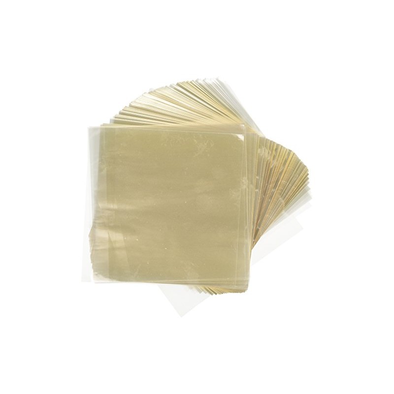 Oasis Supply Clear Caramel Colored Wrapper Sheets, Wrapping Paper for